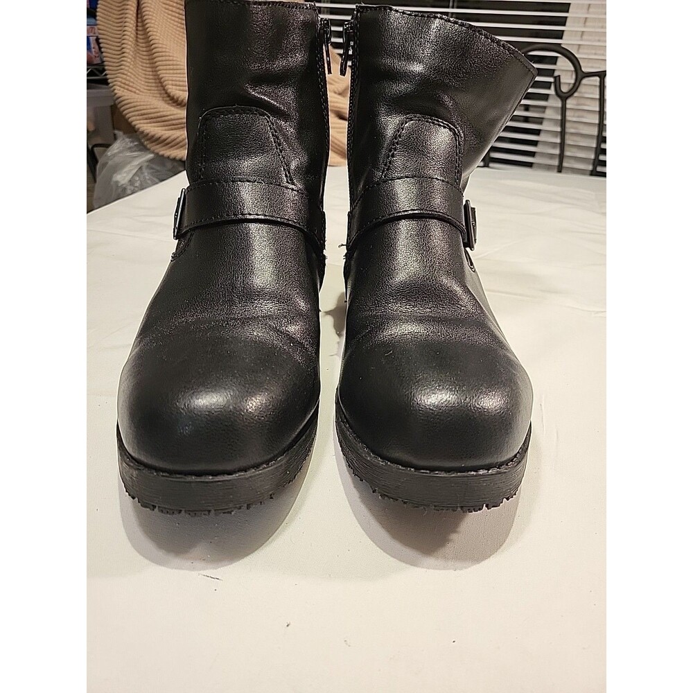 LAFORST LEATHER slip resistant, Women's Size 9 Boots In Excellent Condition